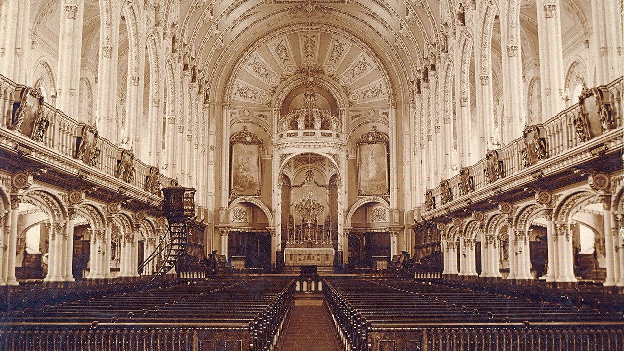 Rénovations majeures à l'église de Saint-Georges.