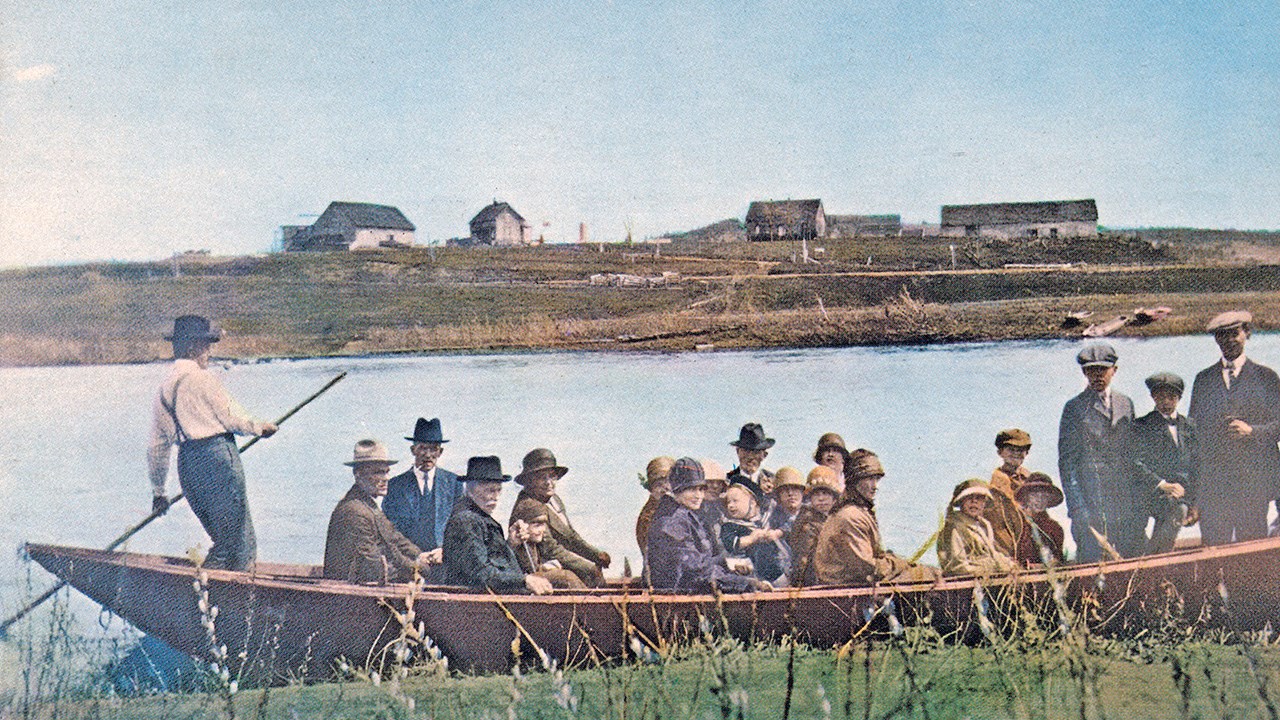 La traverse à gué d'il y a 160 ans au centre-ville