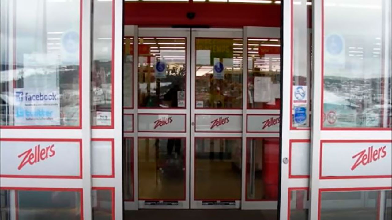 Le magasin Zellers du carrefour Saint-Georges