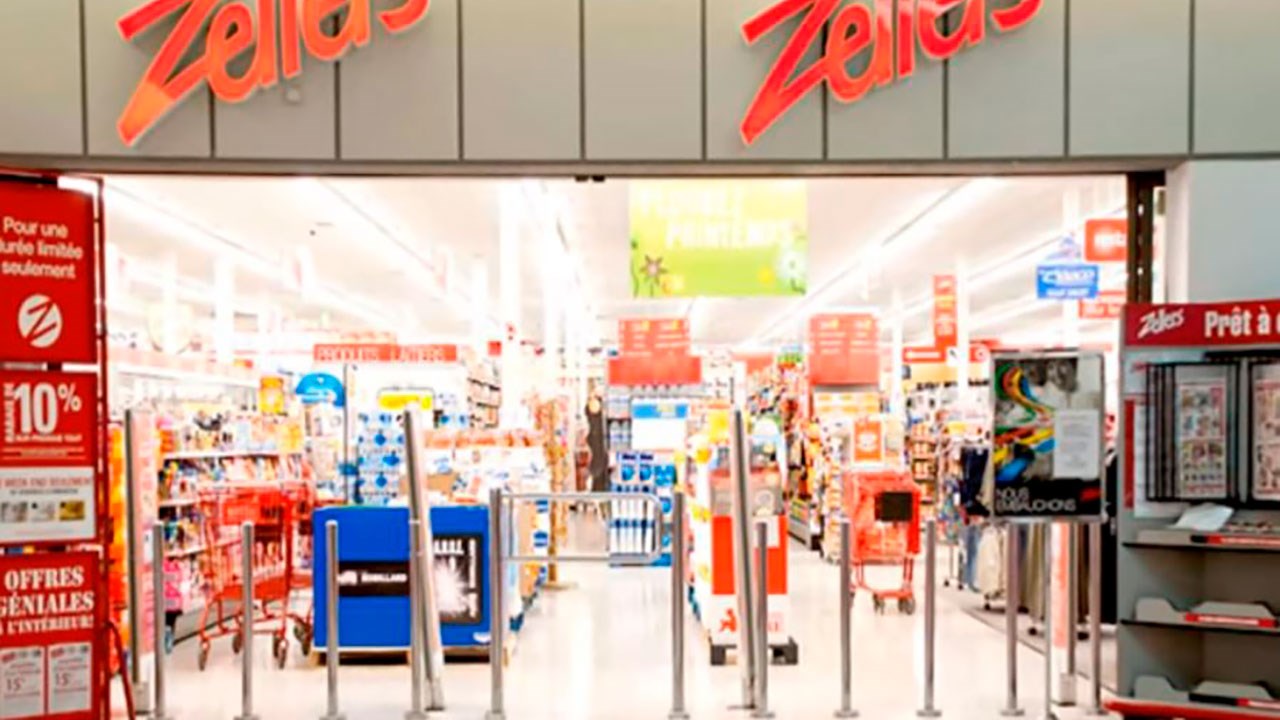 Le magasin Zellers du carrefour Saint-Georges