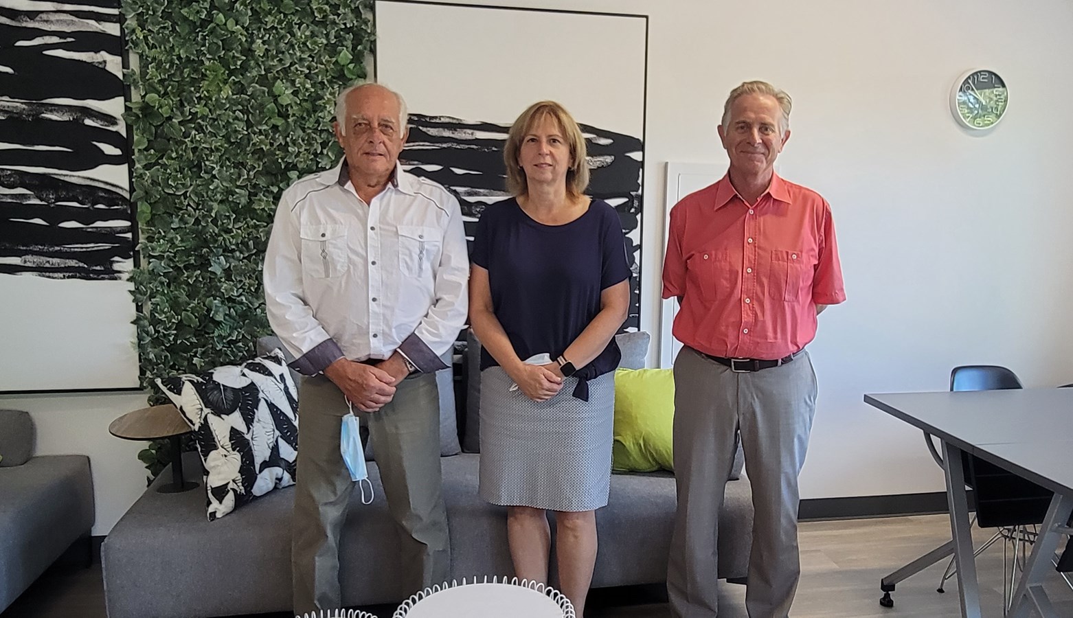 Dr Denis Métivier, Dre Linda Fillion et Dr Pierre Trudeau
