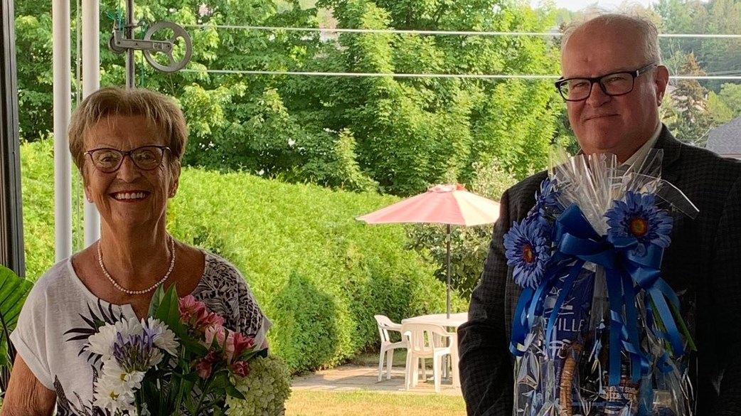 Céline Landry Jolicoeur et François Veilleux