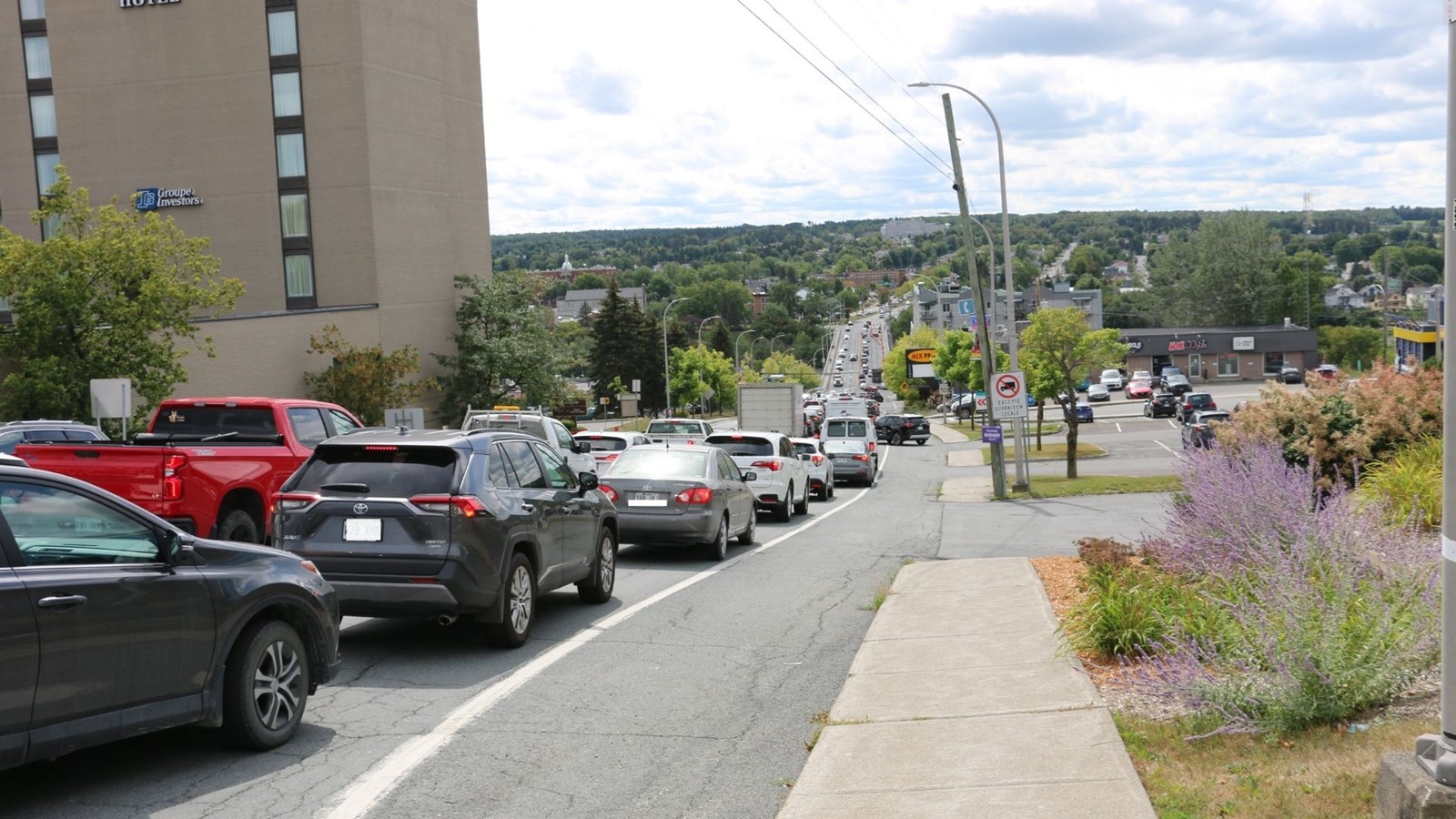 Évitez la 118e rue pour la prochaine heure
