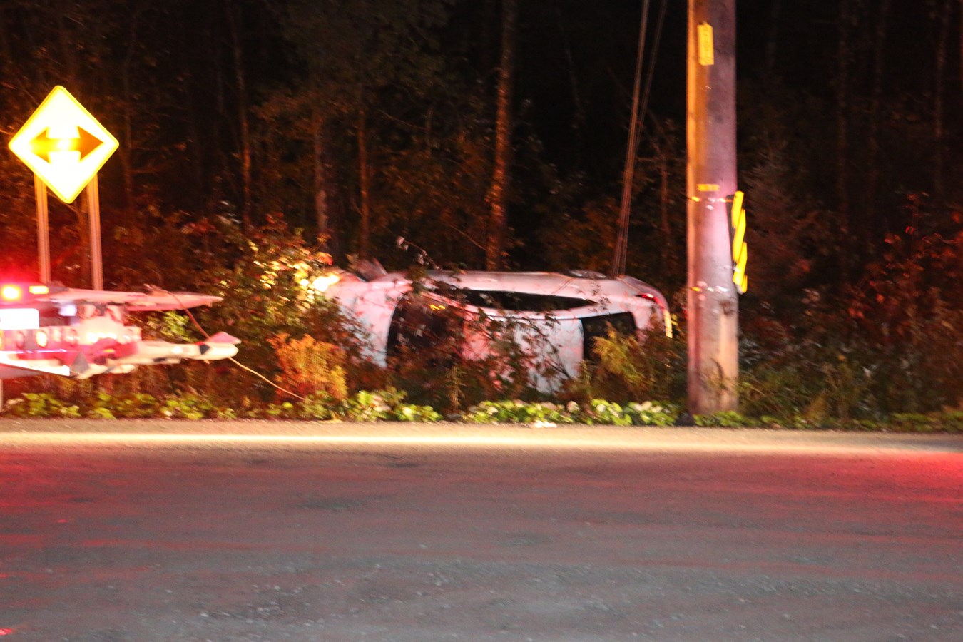 Une voiture fait une sortie de route à Saint-Philibert