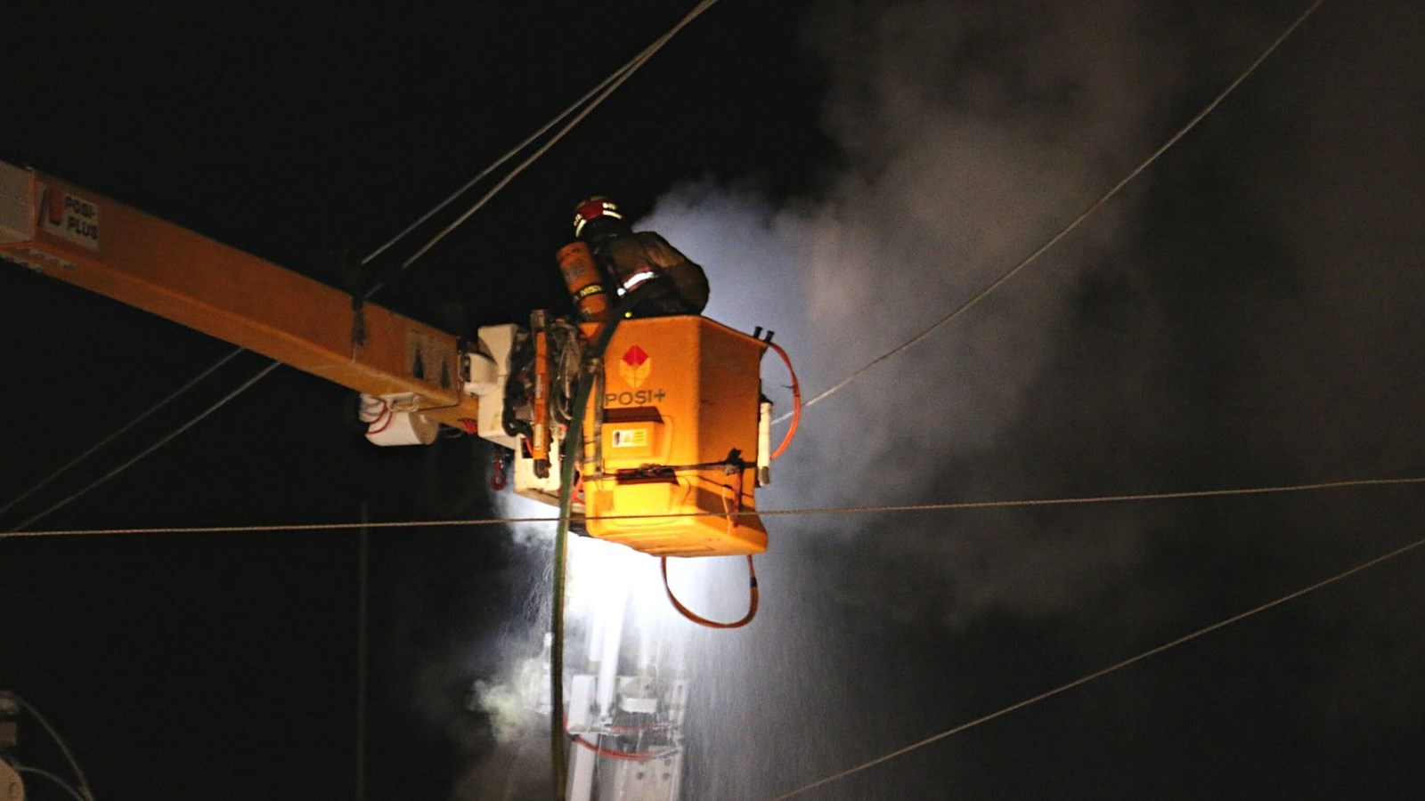 Incendie à Saint-Martin