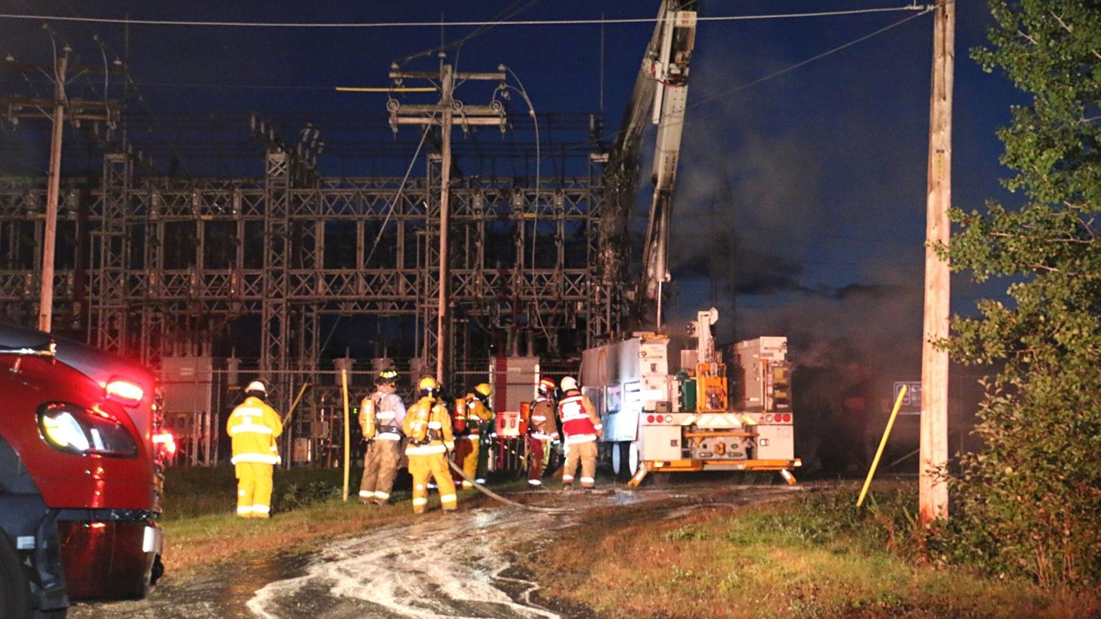 Incendie à Saint-Martin