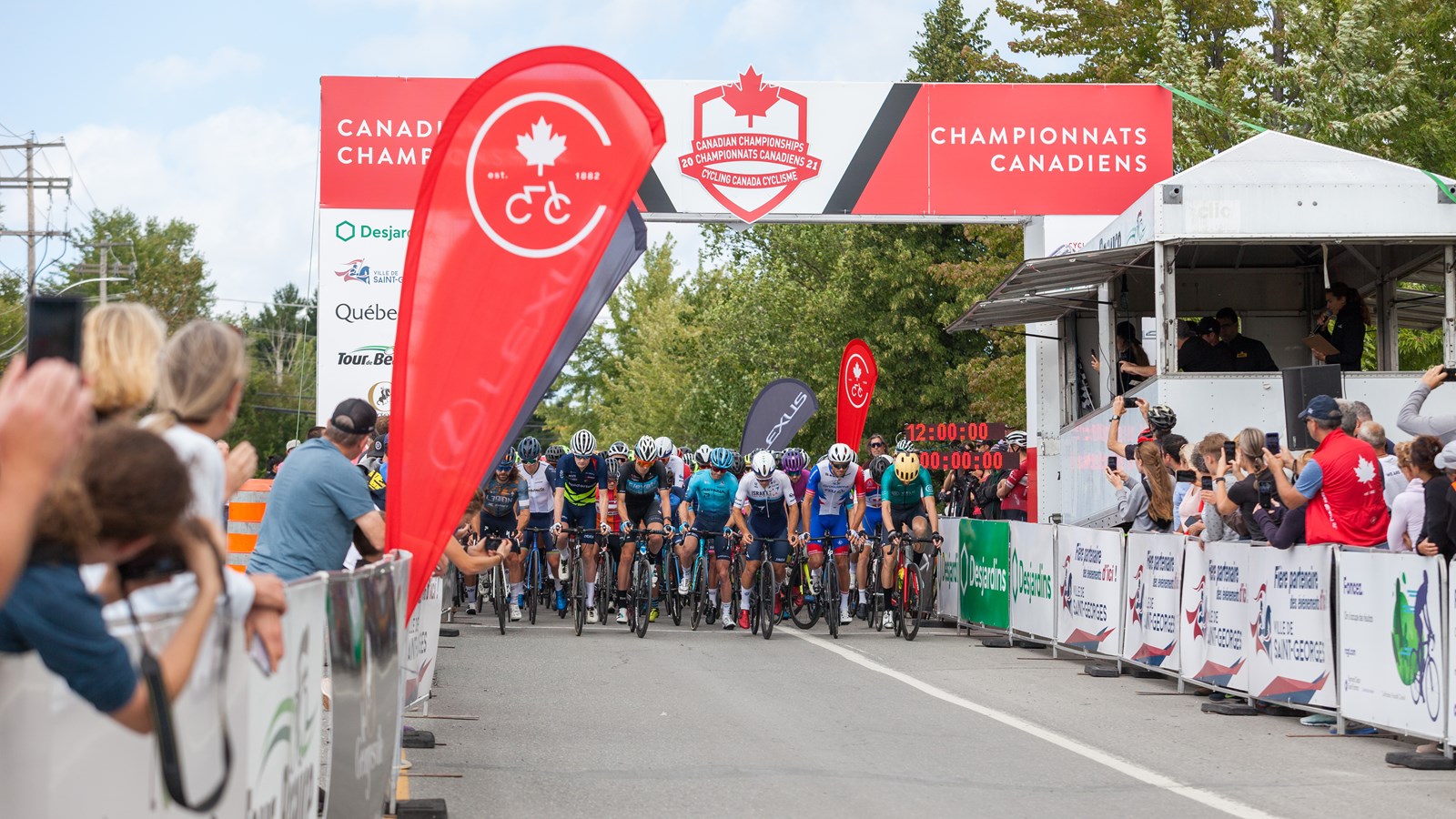 Championnats canadiens sur route: Guillaume Boivin vainqueur des élites hommes