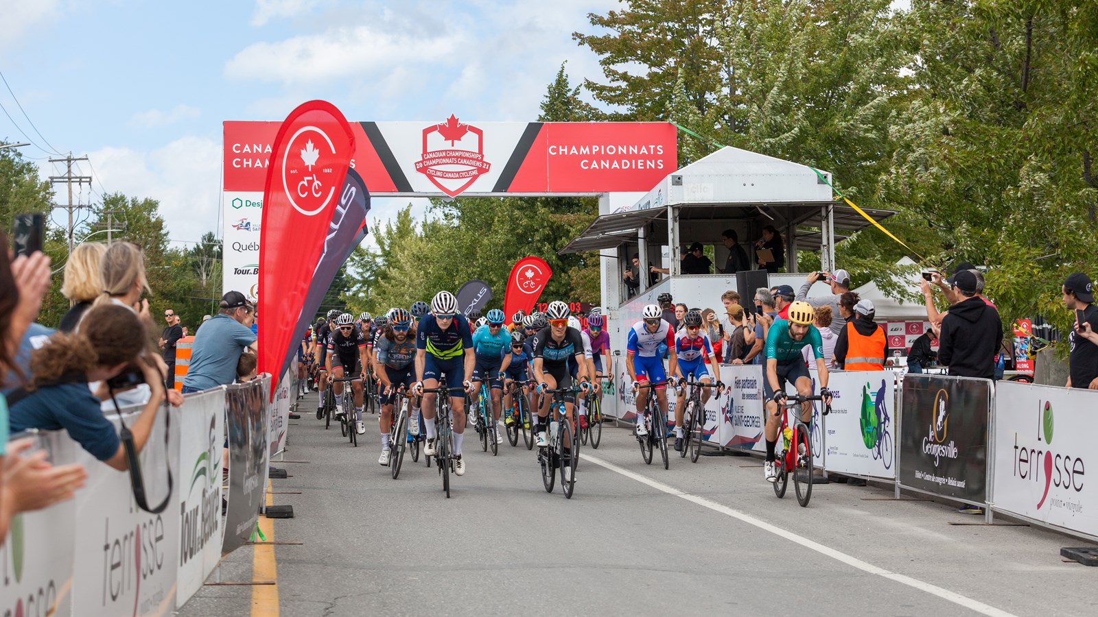 Championnats canadiens sur route: Guillaume Boivin vainqueur des élites hommes