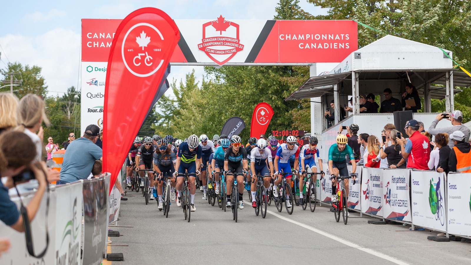 Championnats canadiens sur route: Guillaume Boivin vainqueur des élites hommes