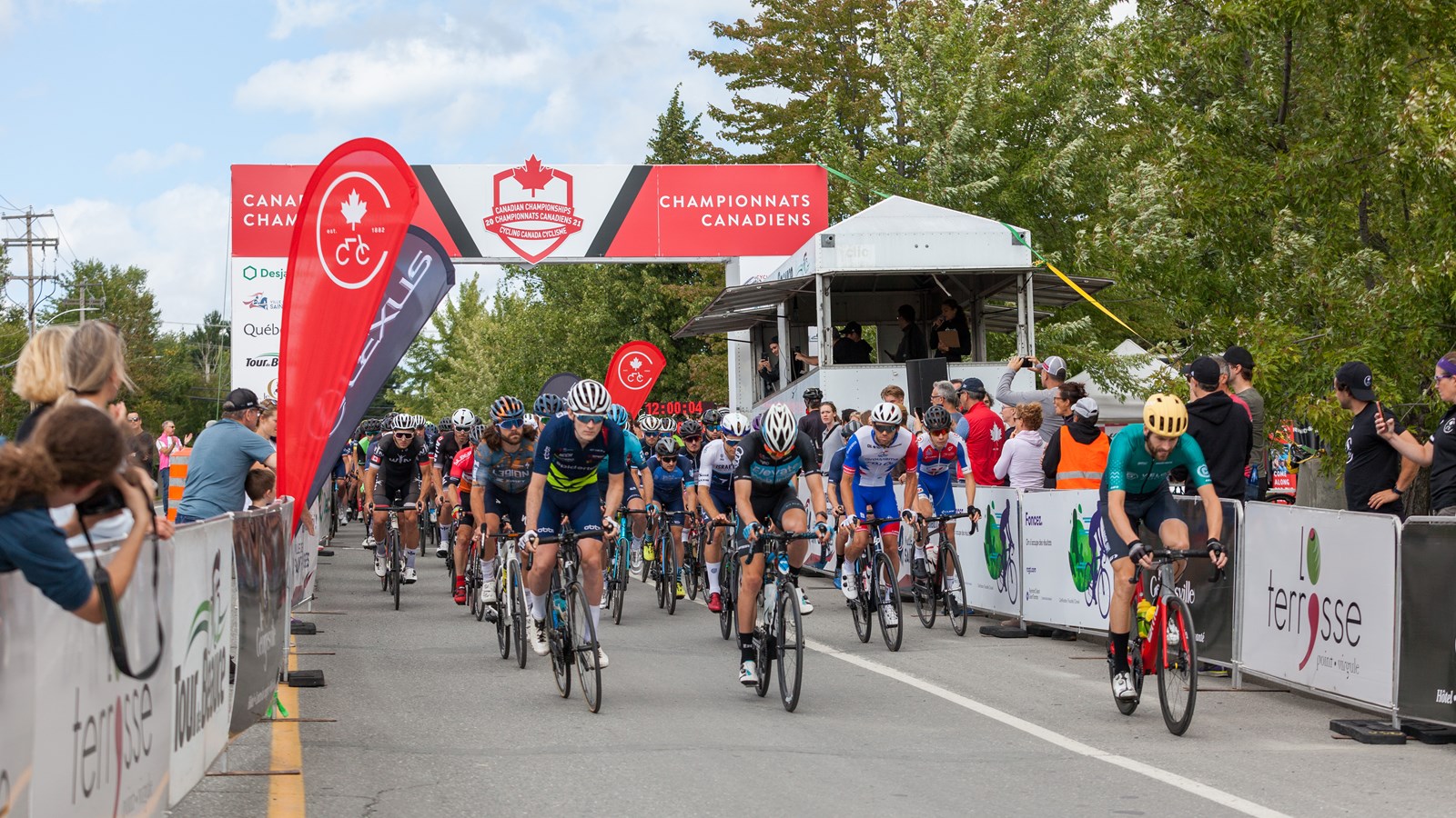 Championnats canadiens sur route: Guillaume Boivin vainqueur des élites hommes