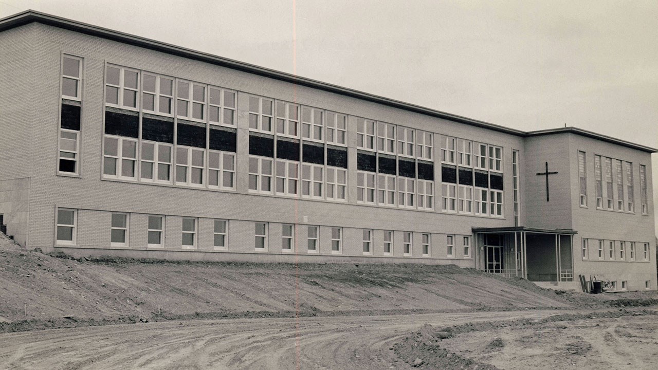 La création de la paroisse de l'Assomption à Saint-Georges