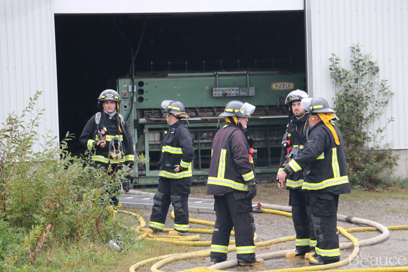 Une nuit active en feux dans la région
