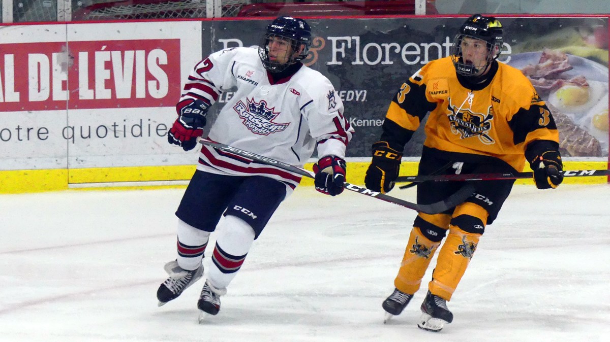Chevaliers de Lévis: un but gagnant d'Eliott Simard