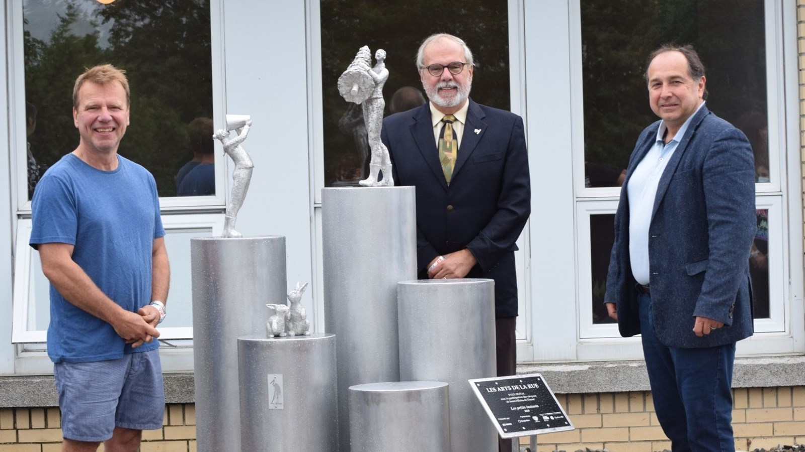 Une oeuvre d'art publique pour les 105 ans de Saint-Hilaire-de-Dorset