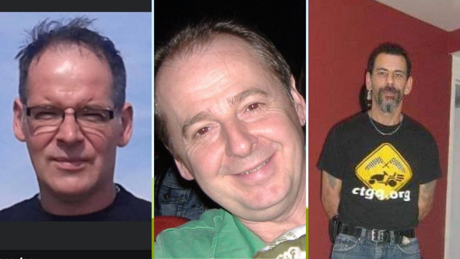 Jean Lachance, Mario Morin et Martin Roy.