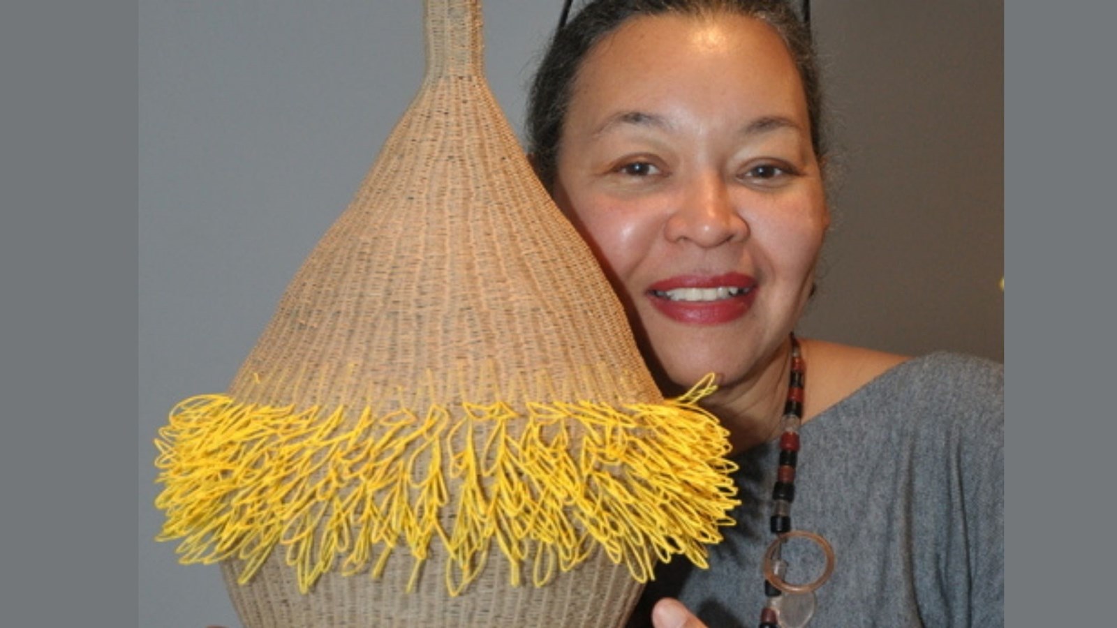 L'artiste Marie-Josée Gustave.