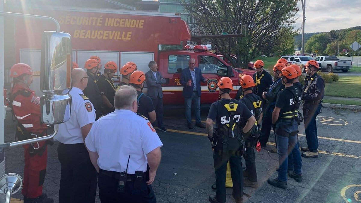 Une nouvelle équipe de sauvetage technique à Beauceville et Saint-Joseph