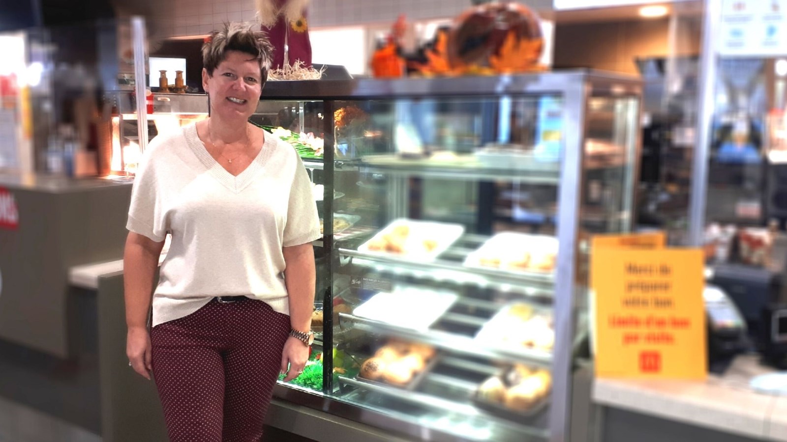Chantal Ross, propriétaire des restaurants McDonald's de Saint-Georges.