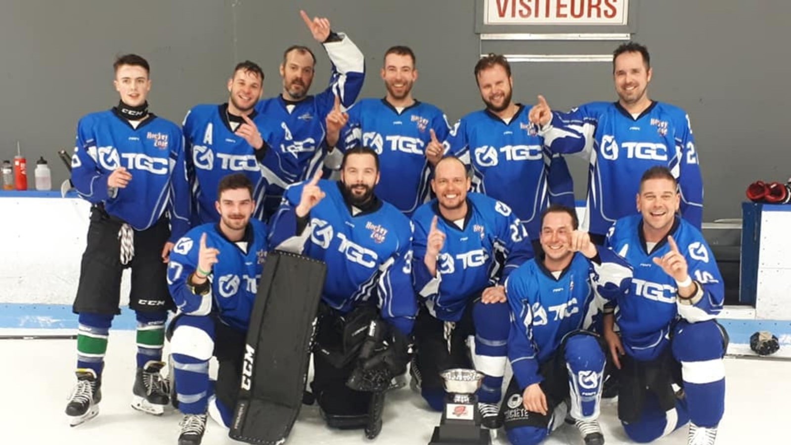 Tournoi olympique de hockey à Saint-Gédéon