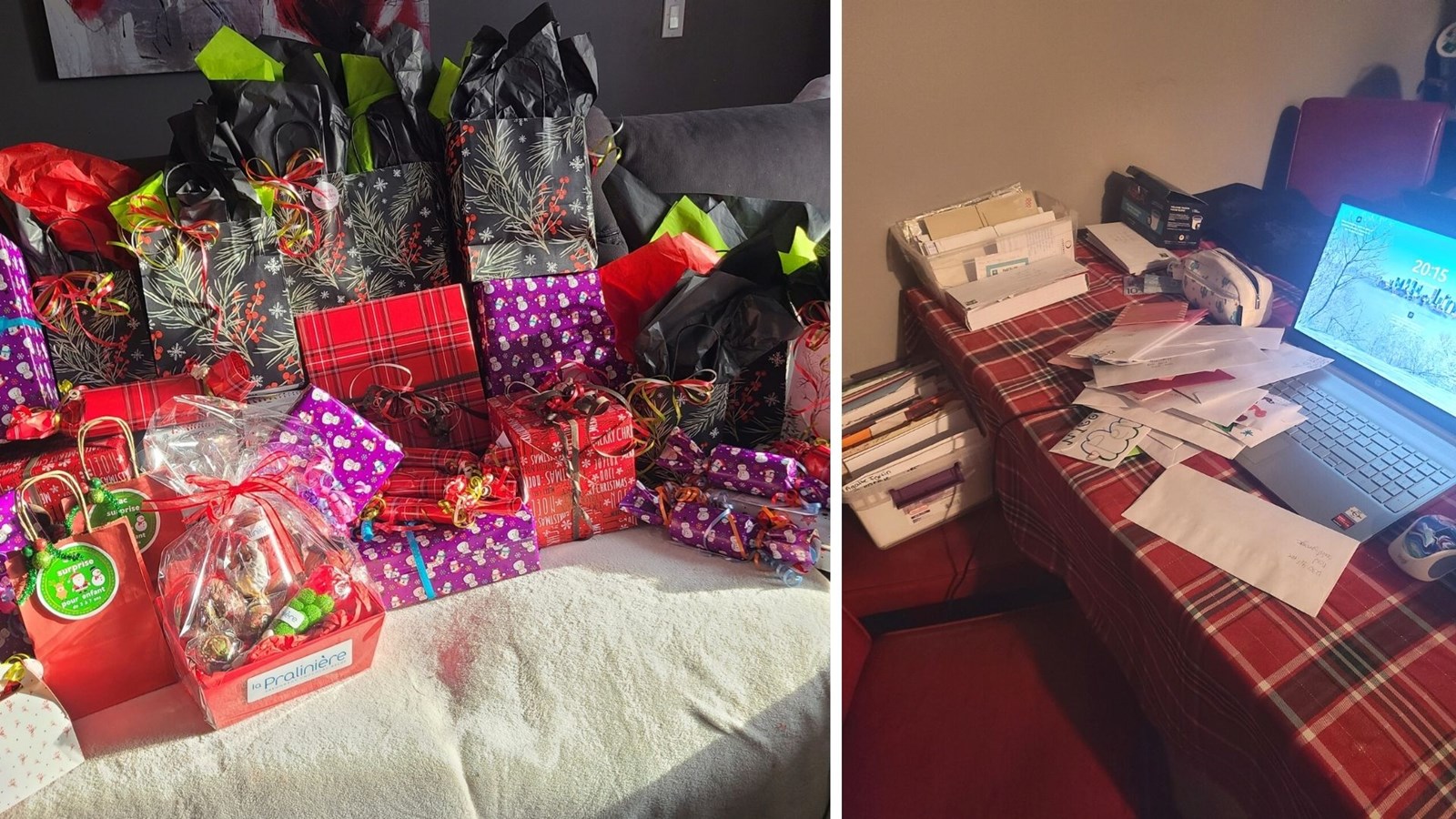 La famille Doyon a reçu 275 lettres destinées au Père Noël