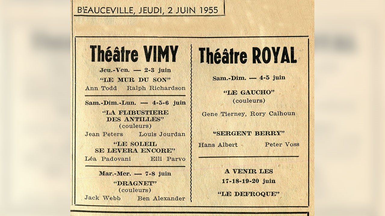 Le Théâtre Royal du boulevard Dionne dans l'ouest
