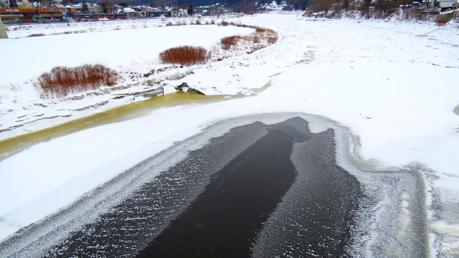 Rivière Chaudière à Beauceville.