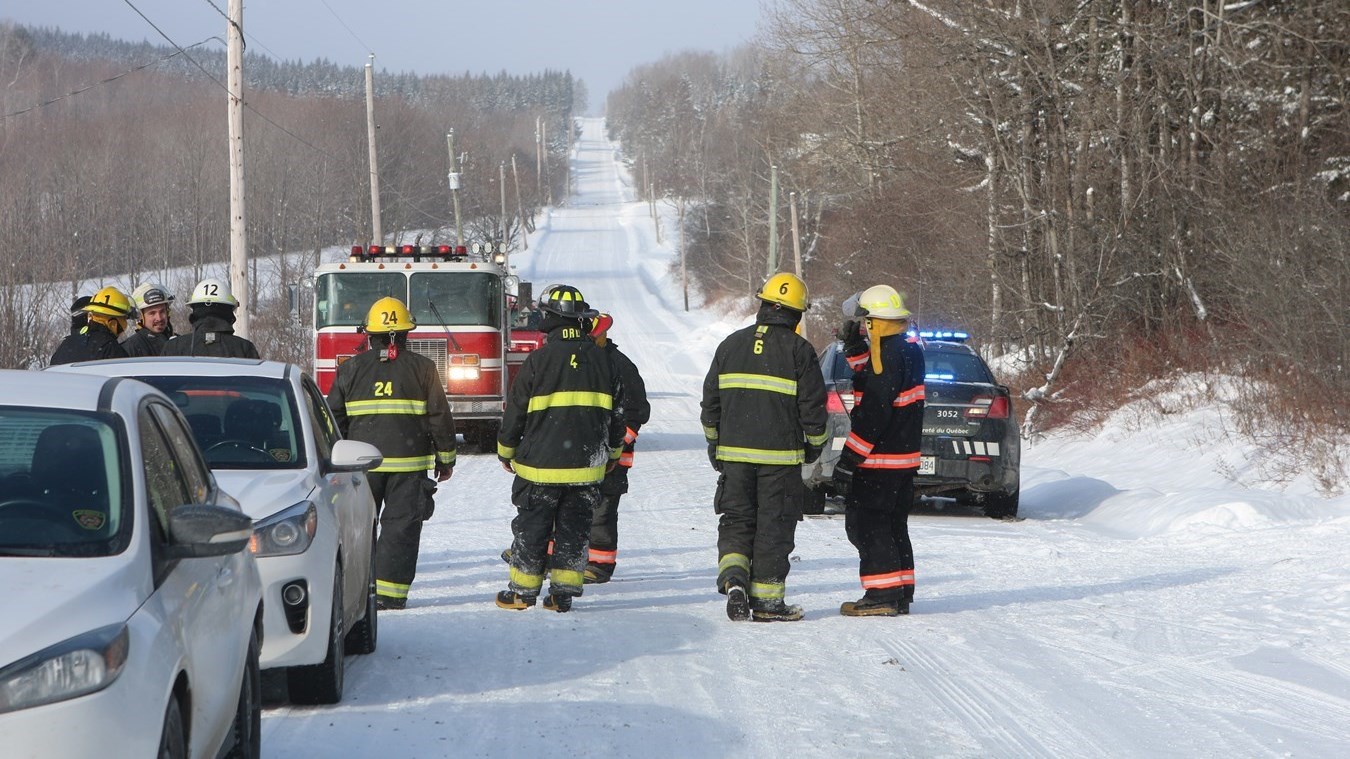Une motoneigiste gravement blessée à Sainte-Clotilde-de-Beauce