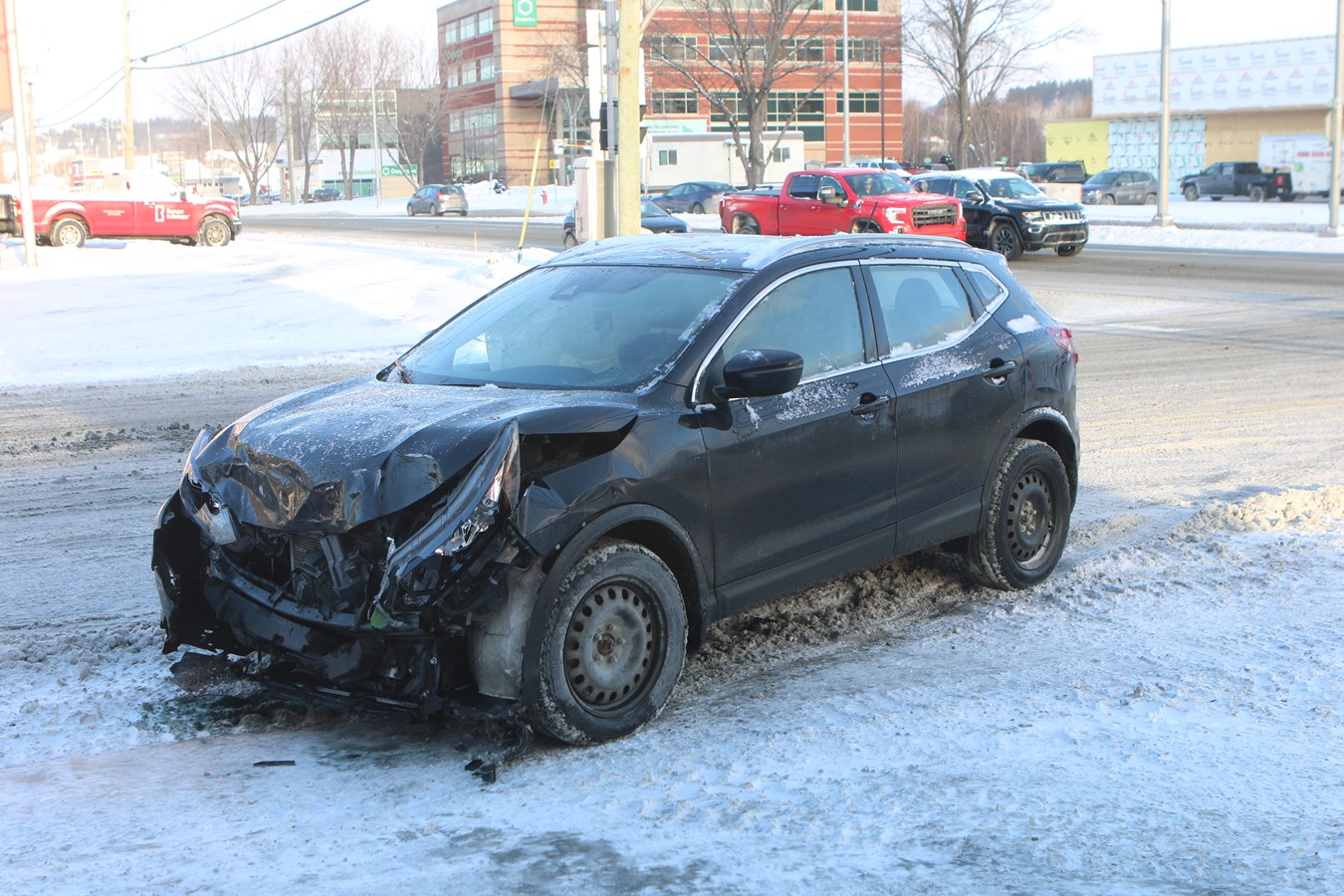 Deux accidents à Saint-Georges ce matin