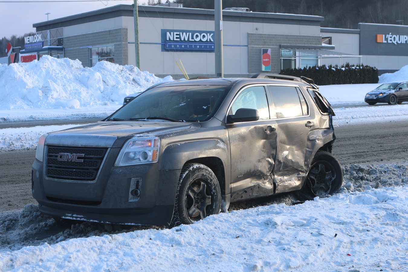 Deux accidents à Saint-Georges ce matin