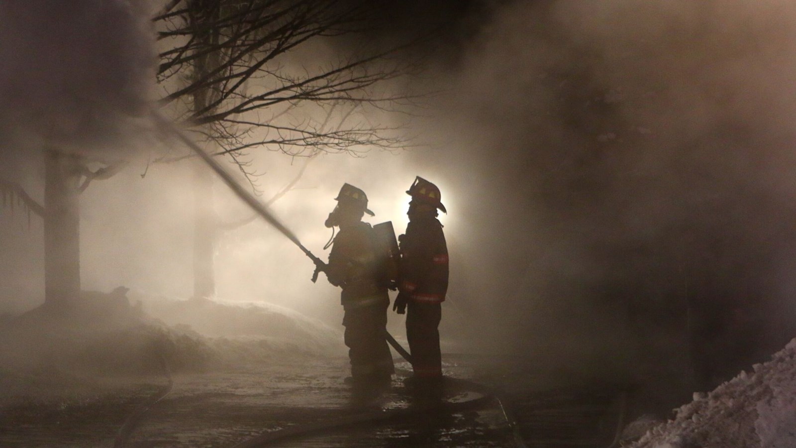Une résidence complètement détruite dans un incendie à Saint-Gédéon-de-Beauce