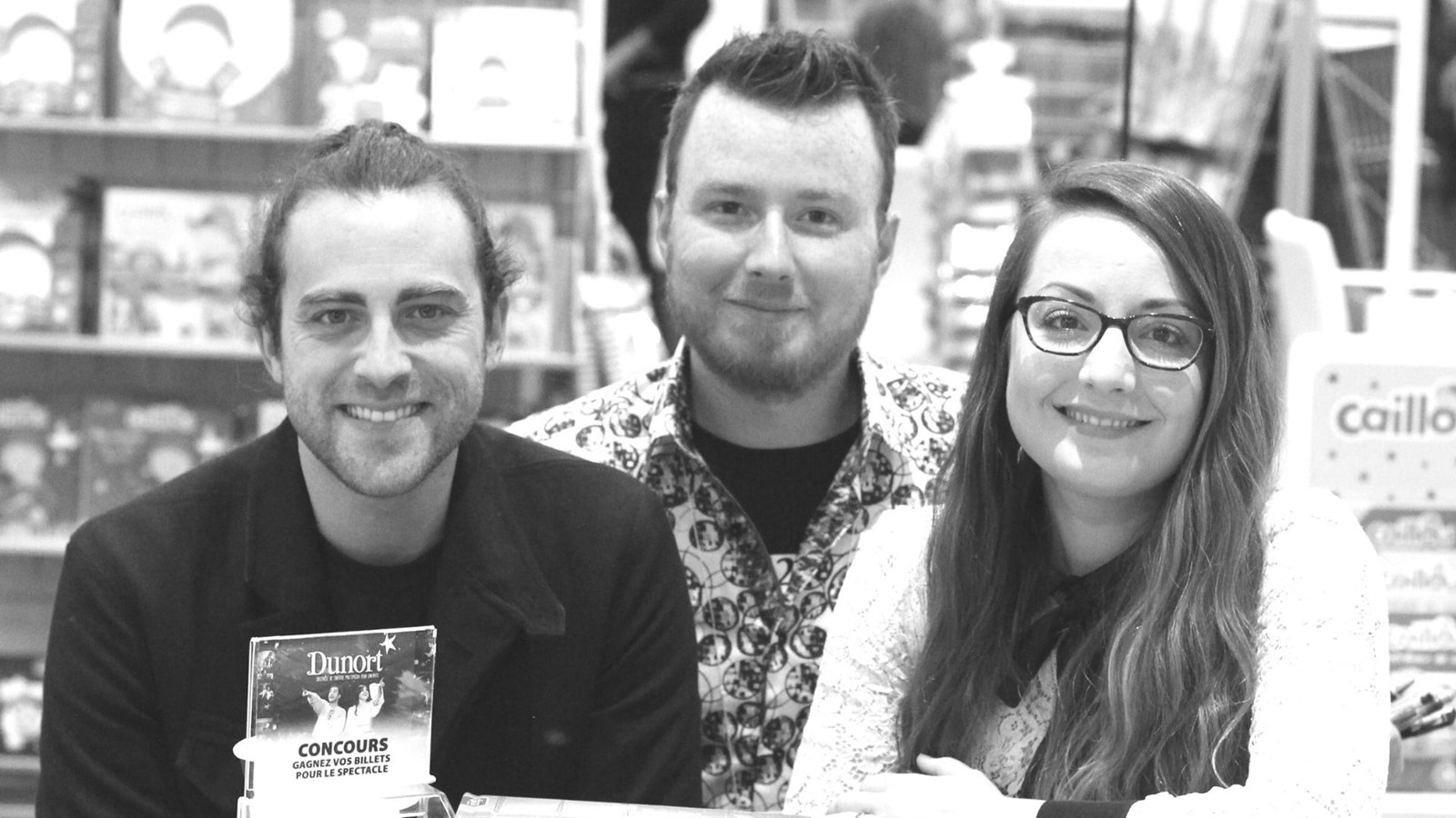 Joël Proulx Bouffard, Alain Lessard et Myriam Roy.