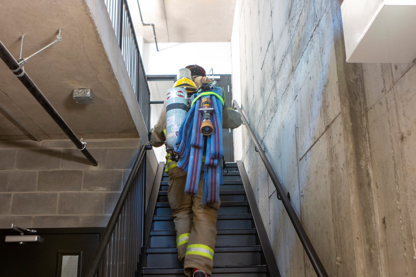Entraînement spécial pour les pompiers de Sainte-Marguerite