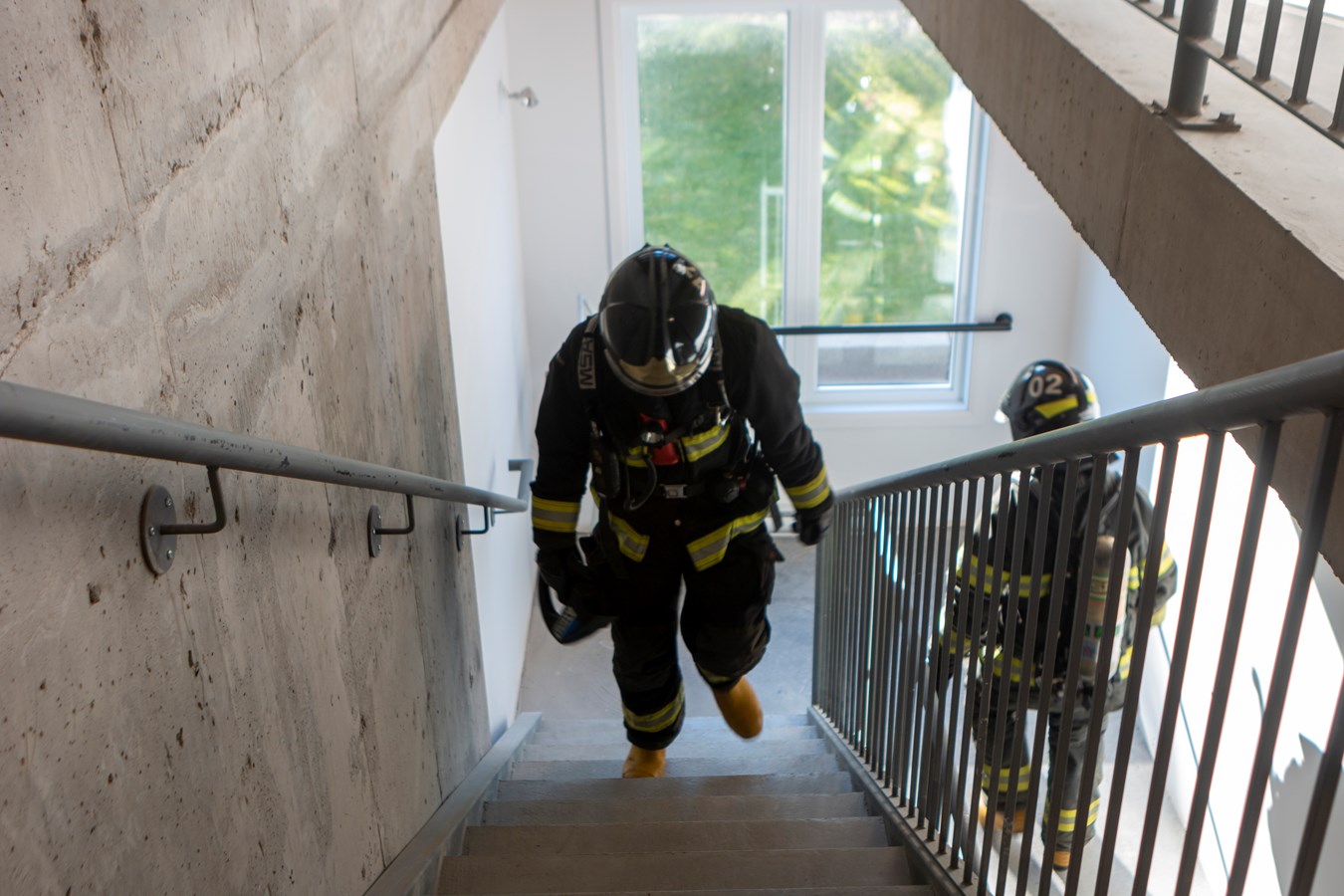 Entraînement spécial pour les pompiers de Sainte-Marguerite