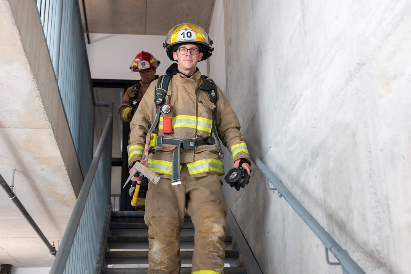Entraînement spécial pour les pompiers de Sainte-Marguerite