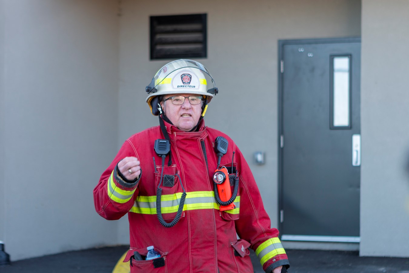 Entraînement spécial pour les pompiers de Sainte-Marguerite