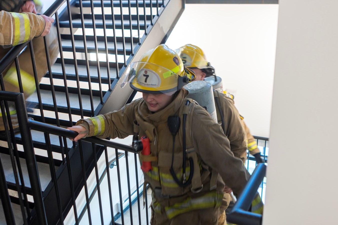 Entraînement spécial pour les pompiers de Sainte-Marguerite
