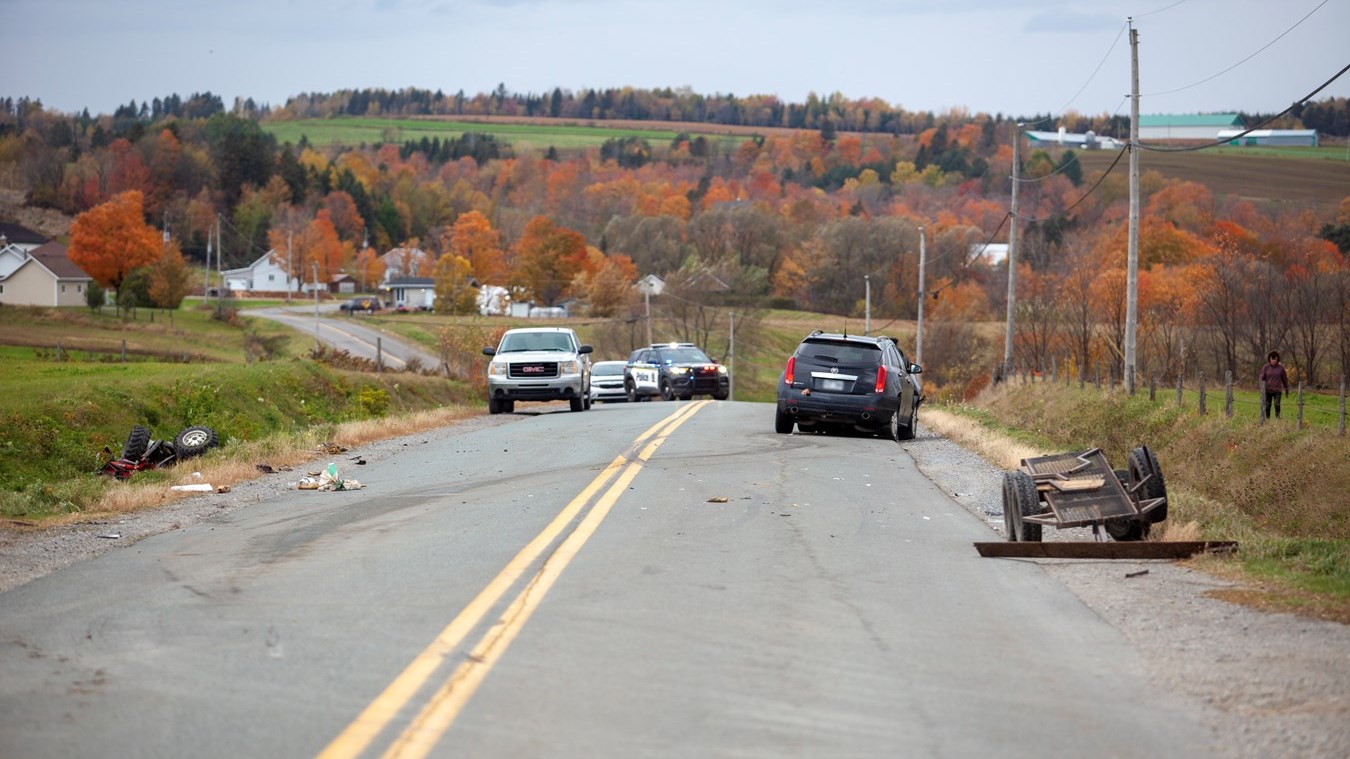 Un octogénaire dans un état critique après une collision à Sainte-Marie