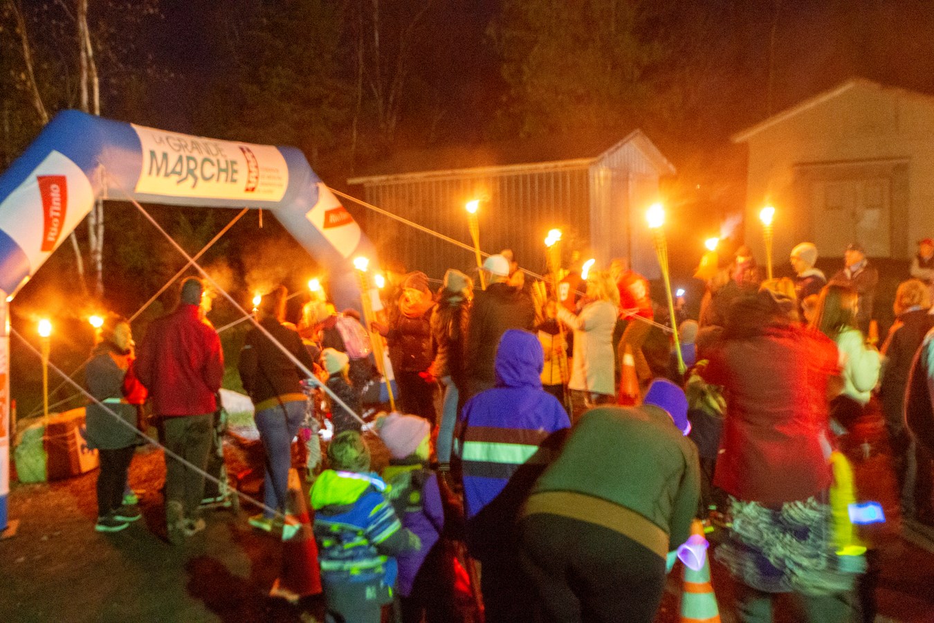 La Grande Marche Pierre Lavoie en Beauce