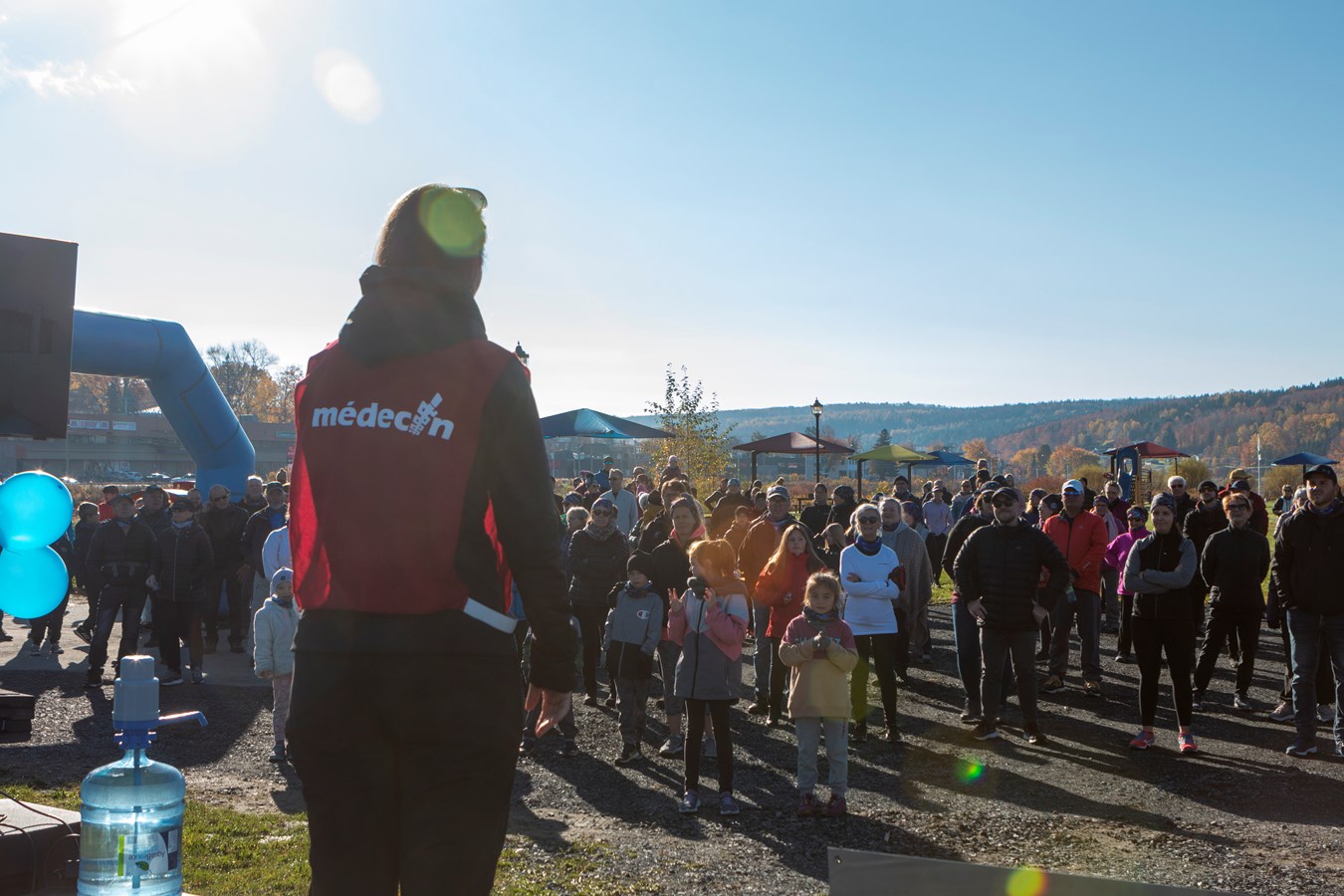 La Grande Marche Pierre Lavoie en Beauce