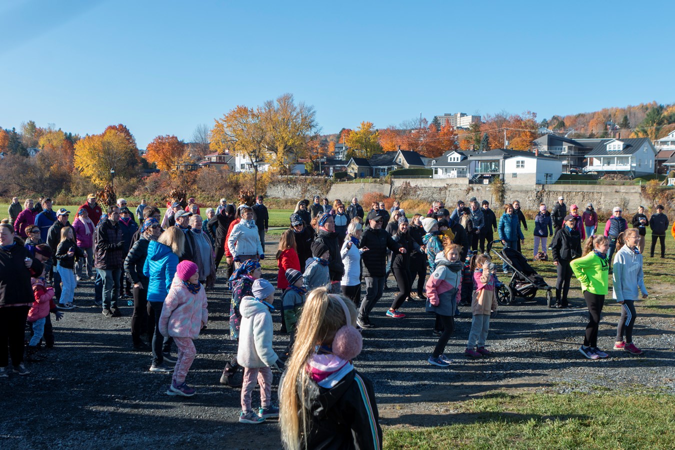 La Grande Marche Pierre Lavoie en Beauce