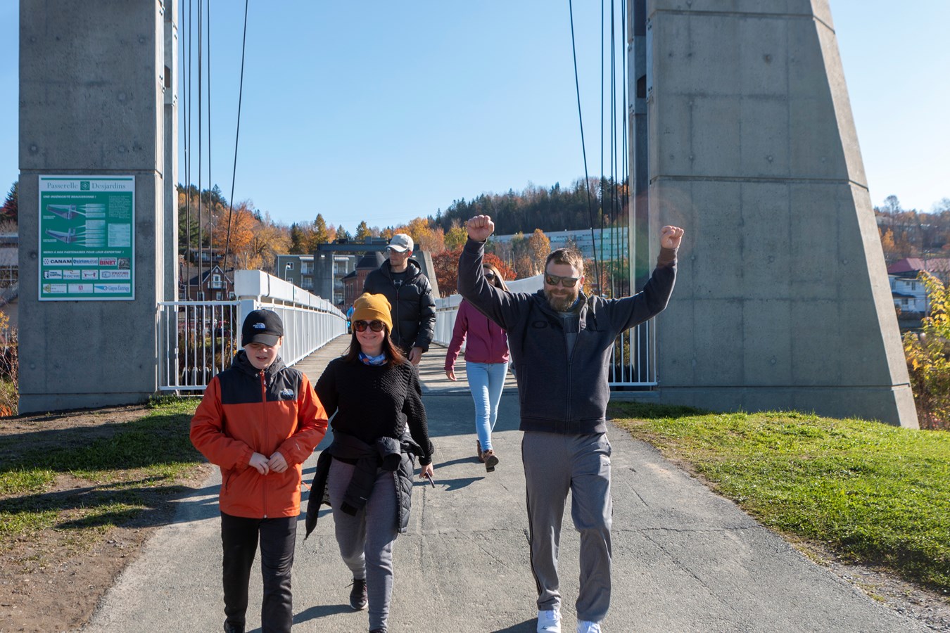 La Grande Marche Pierre Lavoie en Beauce
