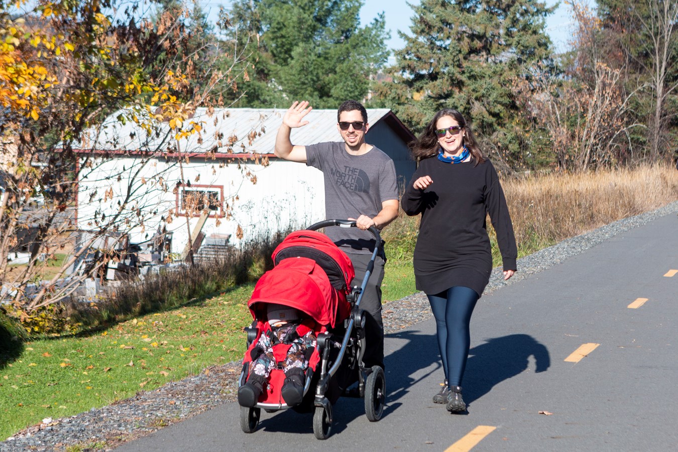 La Grande Marche Pierre Lavoie en Beauce