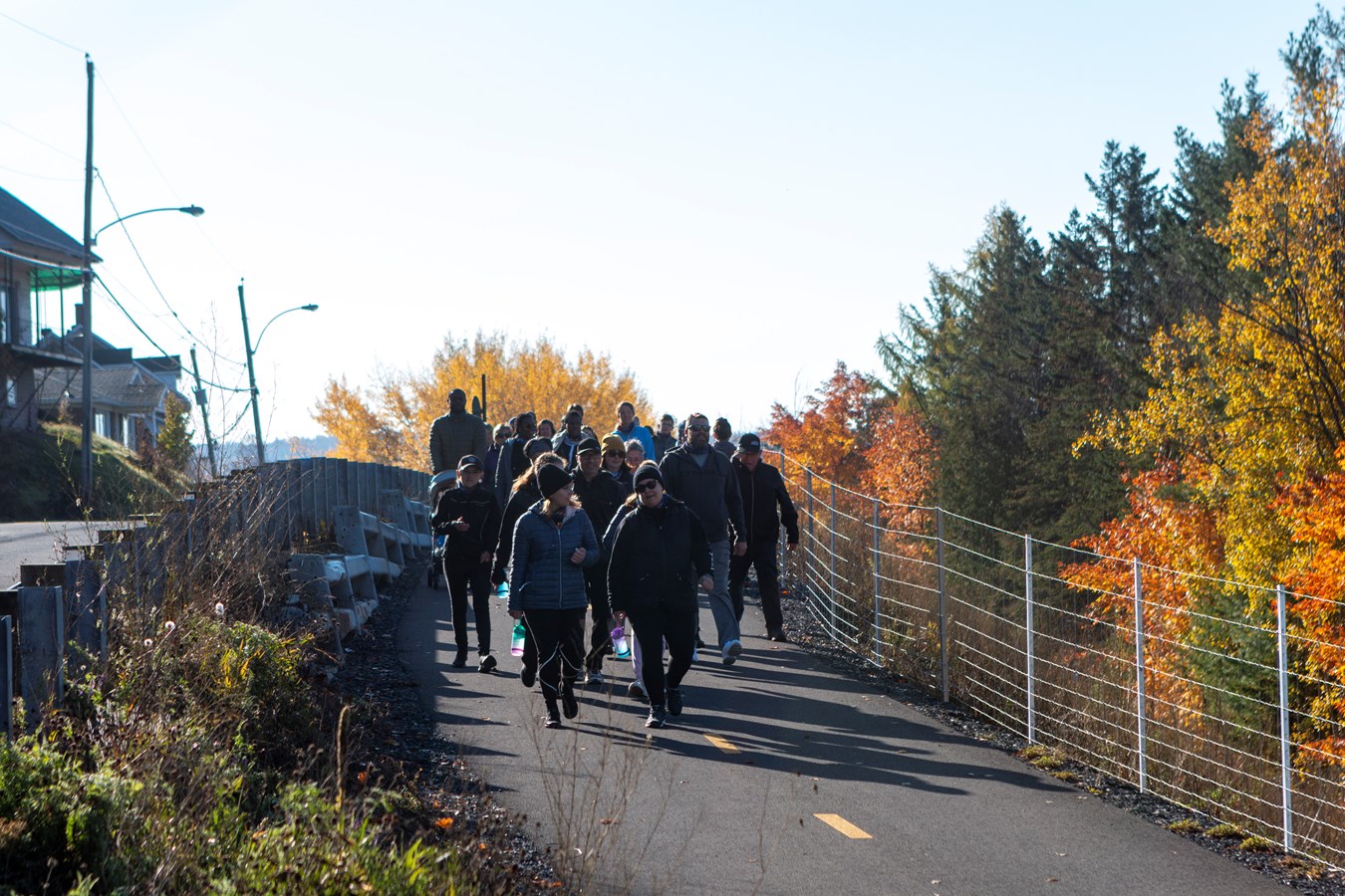 La Grande Marche Pierre Lavoie en Beauce