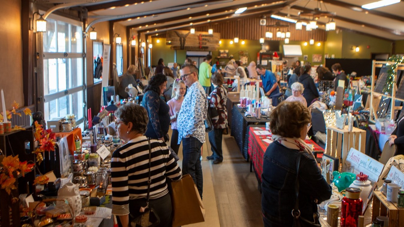 Une trentaine d'exposants au Marché de Noël de Saint-Victor