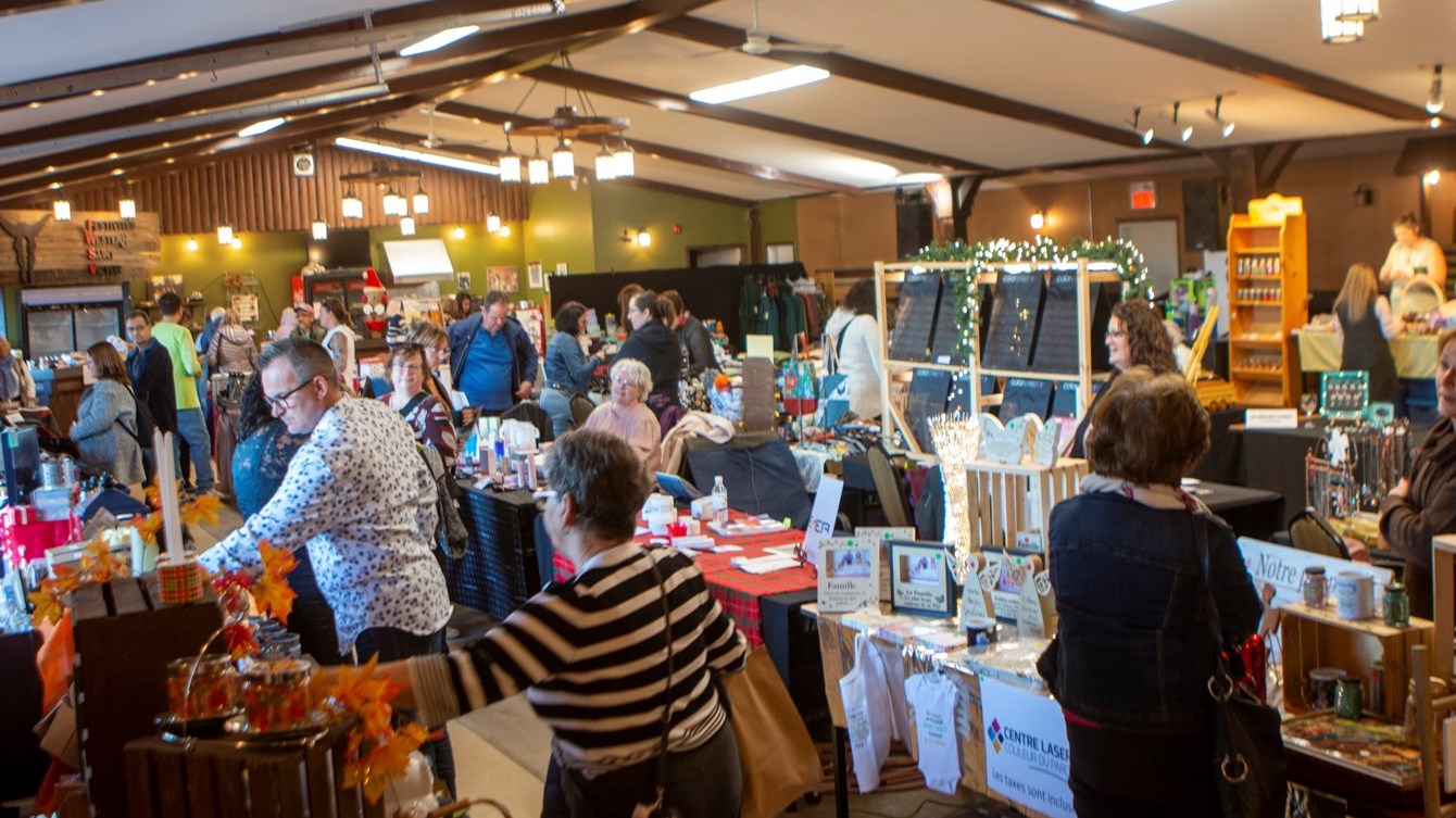 Une trentaine d'exposants au Marché de Noël de Saint-Victor