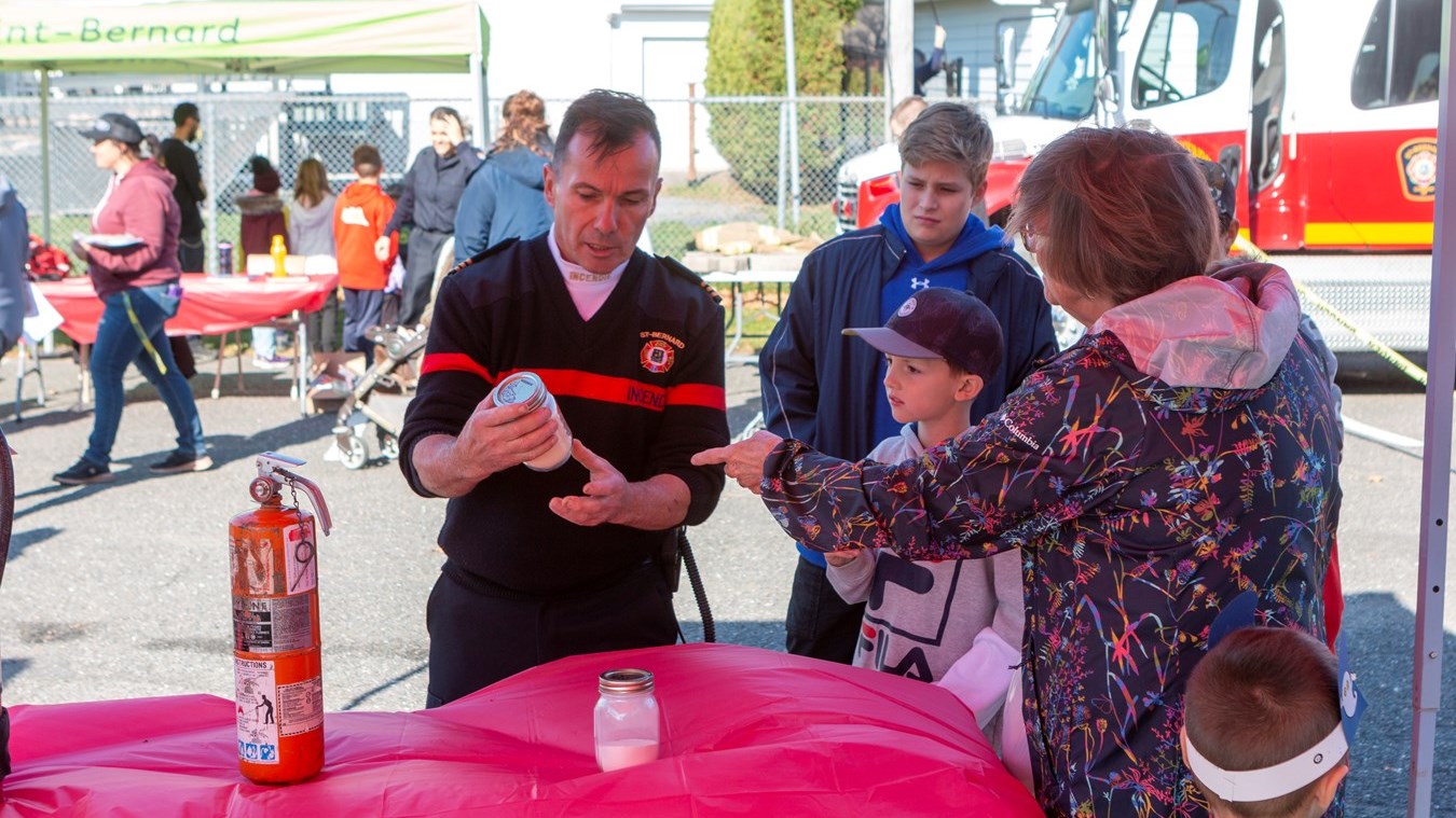 SSI de Saint-Bernard: une activité de prévention fort courue