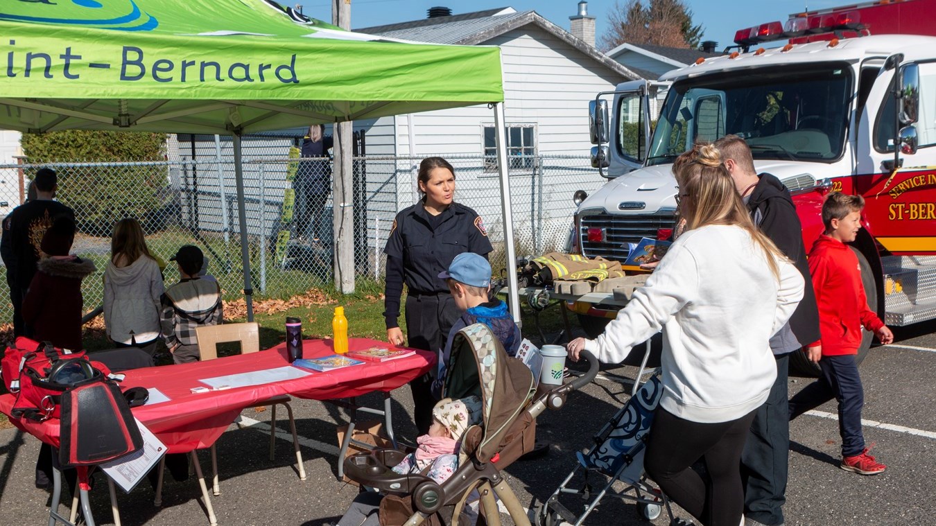 SSI de Saint-Bernard: une activité de prévention fort courue