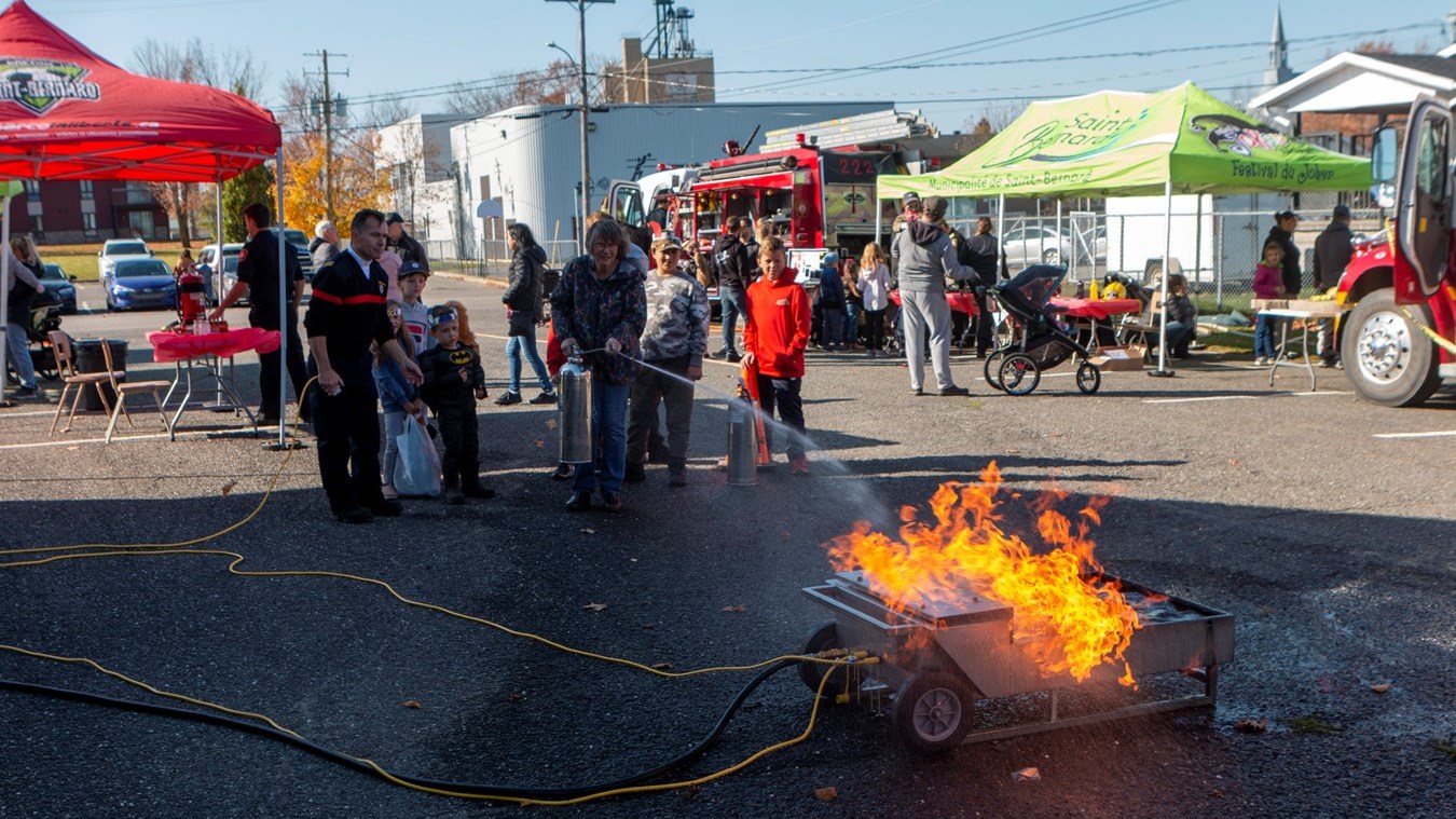 SSI de Saint-Bernard: une activité de prévention fort courue