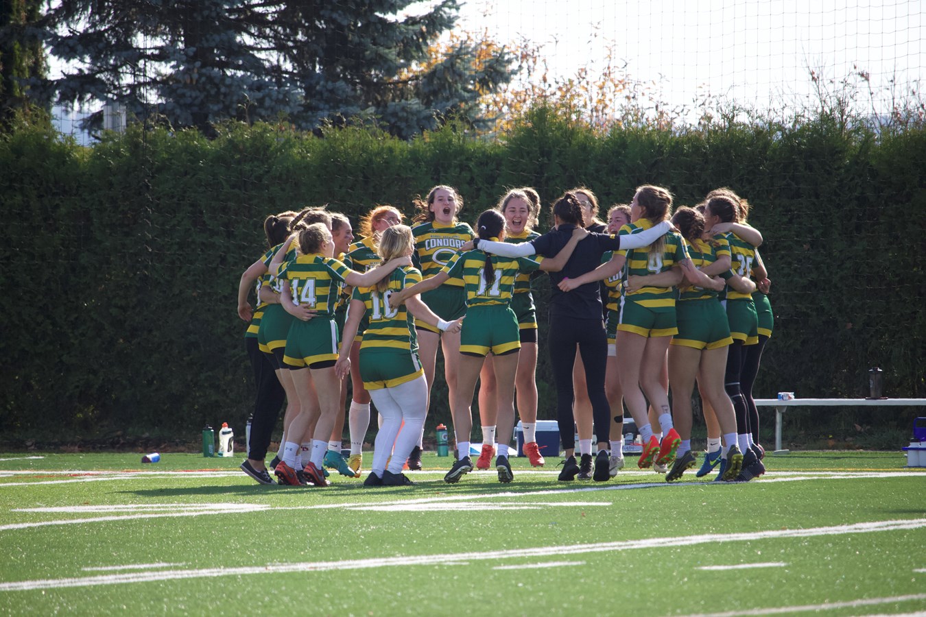 Les Condors rugby féminin sont championnes RSEQ