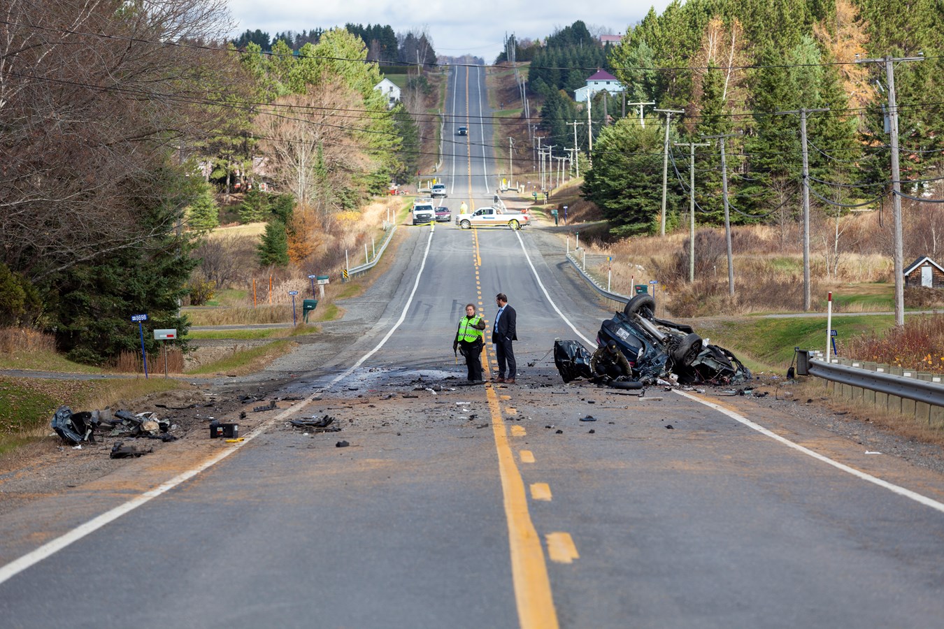 Collision mortelle à Frontenac: l'identité de la victime a été dévoilée